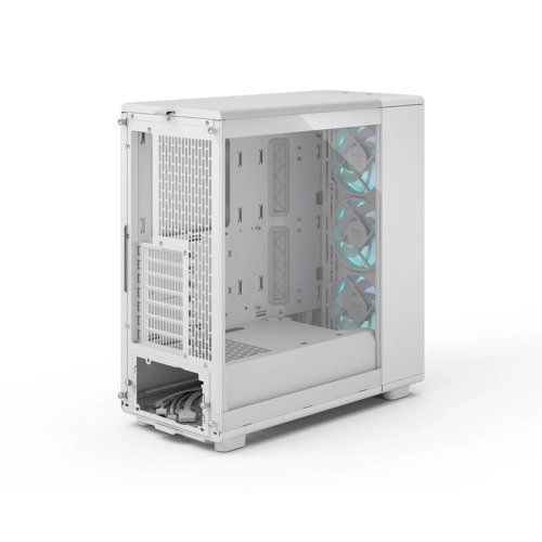 Fractal Design Epoch RGB Tempered Glass White Clear Tint ATX Mid Tower PC Case