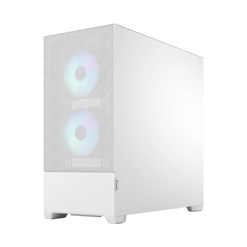 Fractal Design Pop Air RGB Tempered Glass White Clear Tint ATX PC Case
