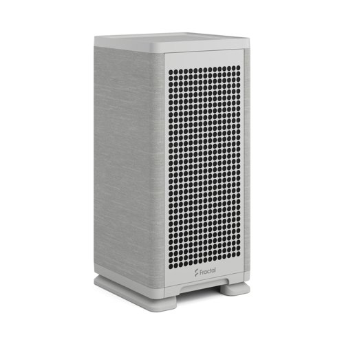 Fractal Design Mood Mini ITX Small Form Factor Light Grey PC Case