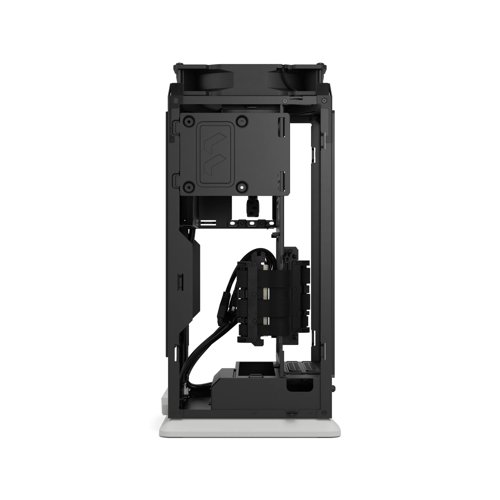 Fractal Design Mood Mini ITX Small Form Factor Light Grey PC Case