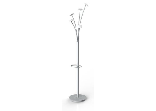 ALBA Festival Coat Stand 5 Pegs White - PMFEST BC