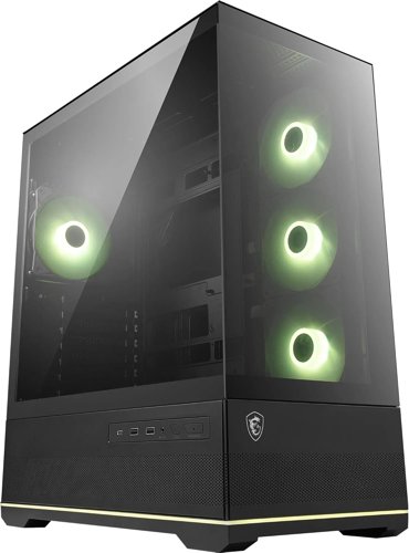 MSI MAG PANO 110R PZ ATX Black Mid-Tower PC Case