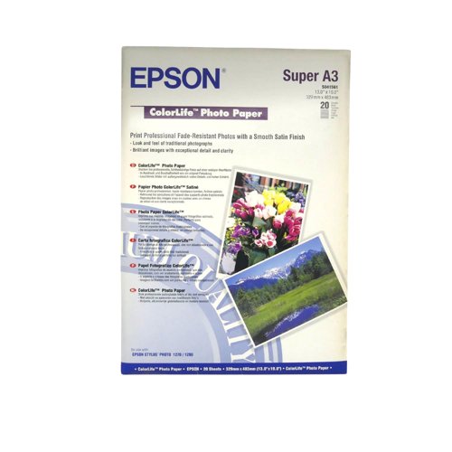 Epson C13S041561 Photopaper 20 sheet DIN A3 for InkJet C13S041561