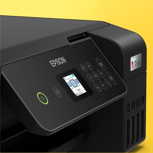 EPSCJ66418 | Save up to 95% on printing costs* with Epson’s cartridge-free EcoTank printers. Supplied with high yield ink bottles, the integrated ink tanks are easy to fill thanks to the specially engineered ink bottles. With no cartridges to replace, flexible connectivity features and an LCD screen, this is the perfect printer for anyone looking for high-quality prints at an incredibly low cost per page.