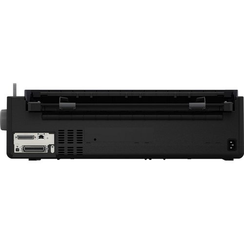 EPSCF40403 | The Epson LQ-2090II dot matrix printer is one of the fastest and most reliable impact printers you can find on the market. With a printing speed of up to 550 characters per second at 10 characters per inch, this printer is remarkably fast. The printer also features a 128kb input data buffer memory.An incredibly durable and reliable machine for daily printing requirements. The Epson LQ-2090II is an excellent investment if you are looking for a machine that can handle continuous paper or multi-page prints without breaking down easily. Also, this impact printer provides better graphics and text printing quality, thanks to its 24-pin technology.