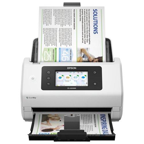Epson Workforce Scanner DS-800WN 215.9 x 6096 mm 600 x 600 DPI 30 bit 24 bit 10 bit 8 bit B11B275401BY