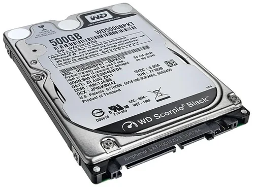 HP HDD 500GB 5400RPM 7MM SED OPAL 2TSB 933853-011