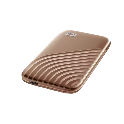 WD 1TB My Passport SSD Portable SSD Gold WDBAGF0010BGD-WE