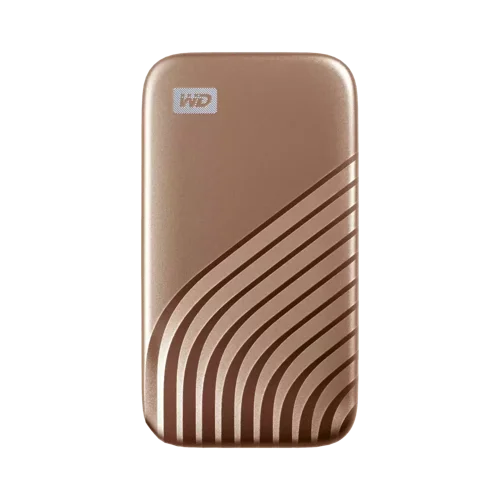 WD 2TB My Passport SSD Portable SSD Gold WDBAGF0020BGD-WE