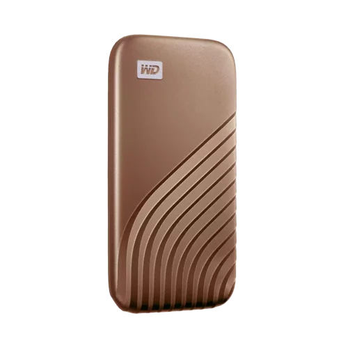 WD 2TB My Passport SSD Portable SSD Gold WDBAGF0020BGD-WE