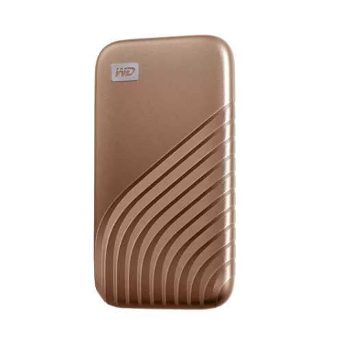 WD 2TB My Passport SSD Portable SSD Gold WDBAGF0020BGD-WE