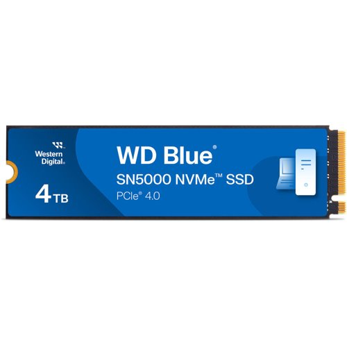 WD Blue SN5000 NVME SSD 4TB WDBS3F0040BNC-WR