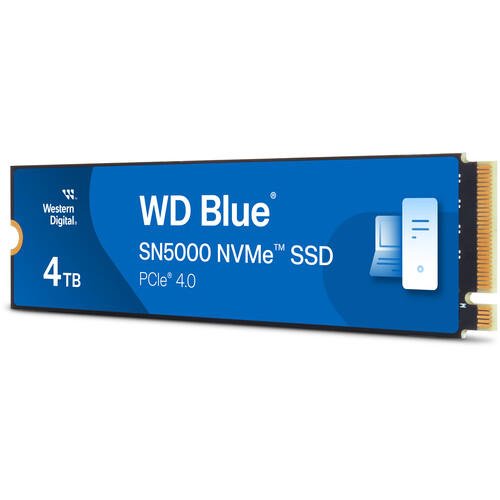 WD Blue SN5000 NVME SSD 4TB WDBS3F0040BNC-WR