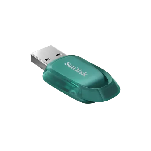 SanDisk Ultra Eco 128 GB USB Type-A 3.2 Gen 1 (3.1 Gen 1) 100 MB/s Cable Green SDCZ96-128G-G46