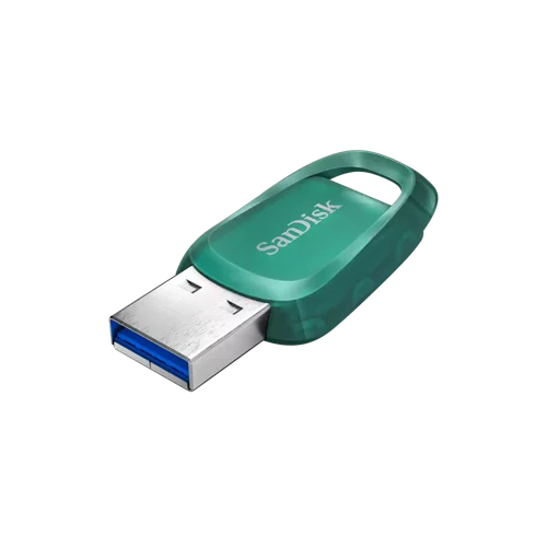 SanDisk Ultra Eco 512 GB USB Type-A 3.2 Gen 1 (3.1 Gen 1) 100 MB/s Capless Green SDCZ96-512G-G46
