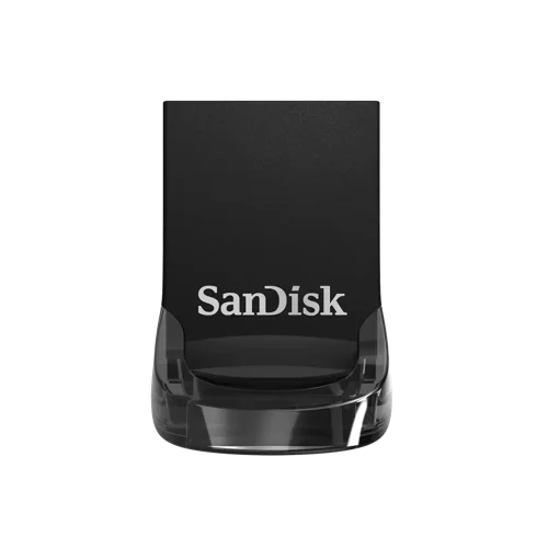 SanDisk Ultra Fit 1 TB USB Type-A 3.2 Gen 1 (3.1 Gen 1) 400 MB/s Capless Black SDCZ430-1T00-G46