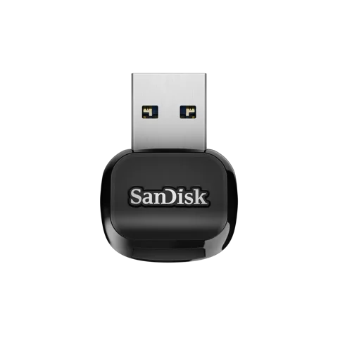 SanDisk SDDR-B731-GN6NN MicroSD (TransFlash) Black USB 3.2 Gen 1 (3.1 Gen 1) Type-A 20.7 mm 30.4 mm 8.7 mm SDDR-B731-GN6NN