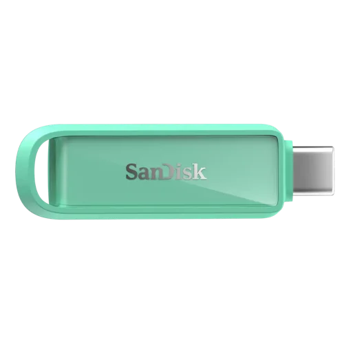 Sandisk Phone Drive with USB Seafoam Green 512GB SDIXS0N-512G-GN6