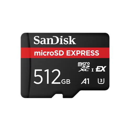 SanDisk MicroSD Express 512GB UHS-I Memory Card