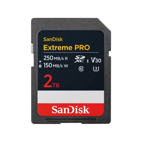 Sandisk Extreme PRO SDXC UHSI Card 2TB SDSDXXD-2T00-GN4