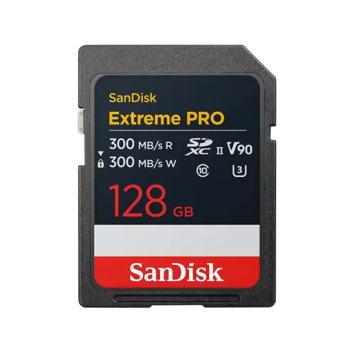 Sandisk Extreme PRO 128GB SDXC Memory Card SDSDXDM-128G-GN4