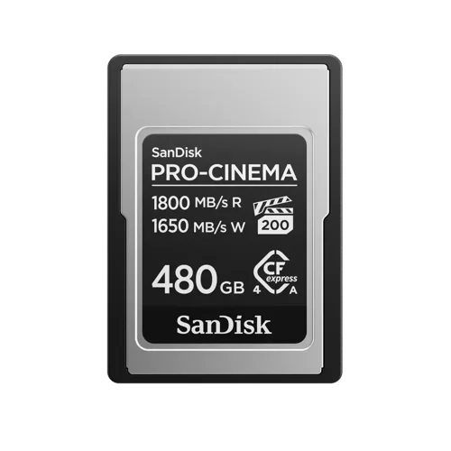 Sandisk Procinema CFEXPRESS Type A Card 480Gb SDCFEa-480G-GN4N