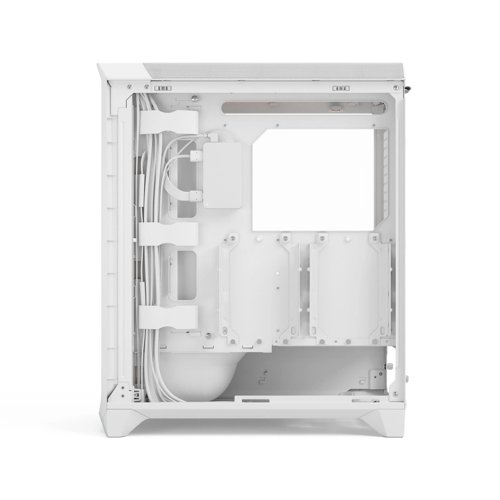 Fractal Design Meshify 3 Ambience Pro RGB White Tempered Glass Clear Tint Gaming PC Case