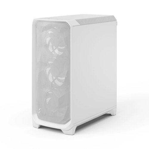 Fractal Design Meshify 3 White Tempered Glass Clear Tint Gaming PC Case