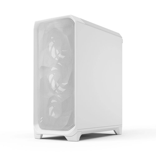Fractal Design Meshify 3 White Tempered Glass Clear Tint Gaming PC Case