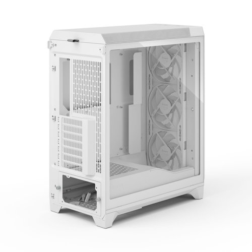 Fractal Design Meshify 3 White Tempered Glass Clear Tint Gaming PC Case