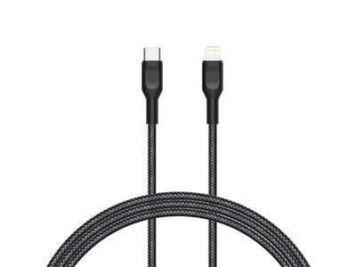 Cygnett 2.2m Fast Lightning to USB-C Black Cable