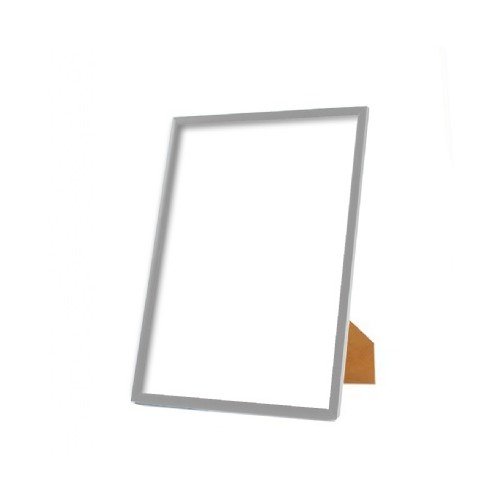 Deflecto A4 Lightweight Wallmounted Picture/Certificate Frame Silver - PFA4S