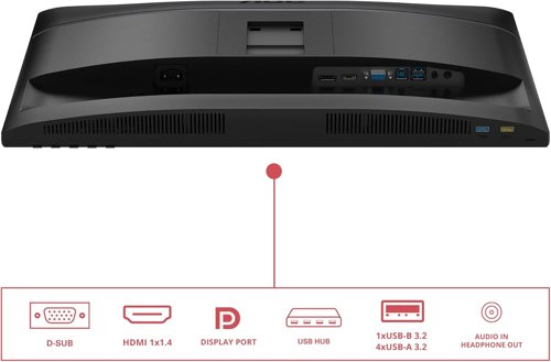 AOC P4 23.8in 1920 x 1080 Pixels Full HD IPS Panel HDMI DisplayPort Adaptive Sync Monitor