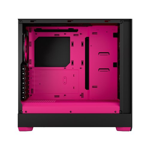 Fractal Design Pop Air RGB Magenta Core Mid Tower Tempered Glass PC Case