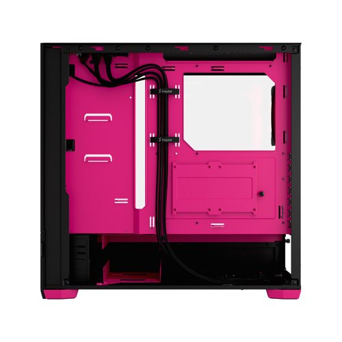 Fractal Design Pop Air RGB Magenta Core Mid Tower Tempered Glass PC Case