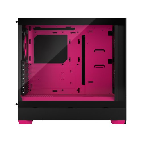 Fractal Design Pop Air RGB Magenta Core Mid Tower Tempered Glass PC Case