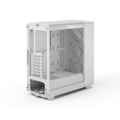 Fractal Design Epoch White Tempered Glass Mid Tower PC Gaming Case