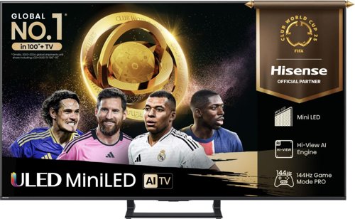 Hisense E8Q 55 Inch 3840 x 2160 Pixels 4K Ultra HD HDMI USB Mini-LED Smart AI TV