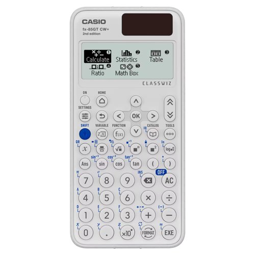 Calculators Casio FX-85GTCW+ Scientific Calculator White
