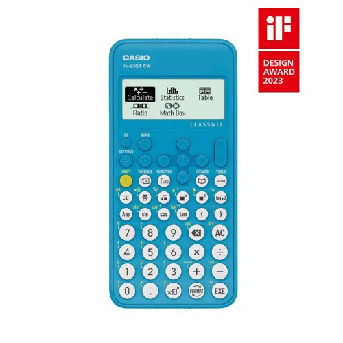 Calculators Casio FX-83GTCW+ Scientific Calculator Blue