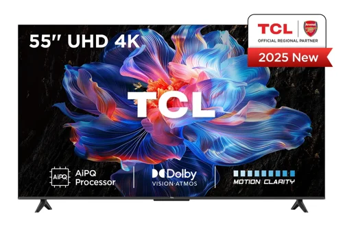 TCL V6C 55 Inch 3840 x 2160 Pixels 4K Ultra HD HDR HDMI USB Direct LED Smart TV