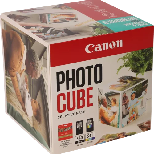 Canon 5X5 Photo Paper PP-201 40Sheets + Black 5225B017