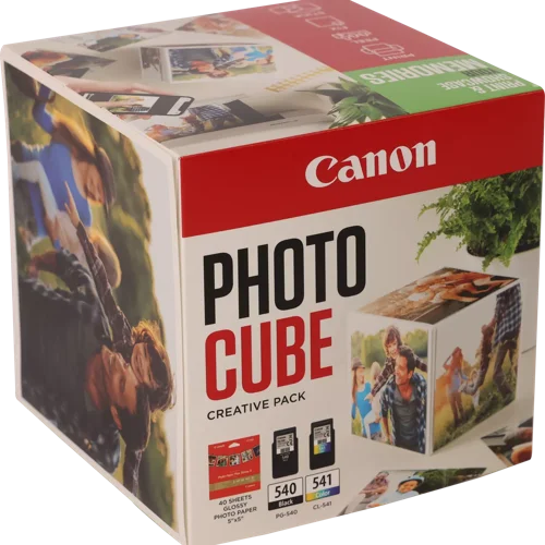 Canon 5X5 Photo Paper PP-201 40Sheets + Black 5225B019