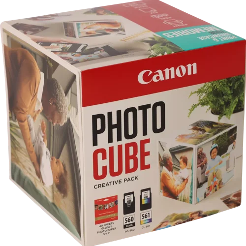 Canon 5X5 Photo Paper PP-201 40Sheets + Black 3713C012