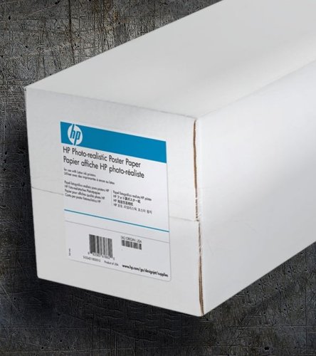 HP Photo-Realistic Paper semi-matt white 2-side coated 216g/m2 1372mm x 61.00m Box of 1 roll CG420A
