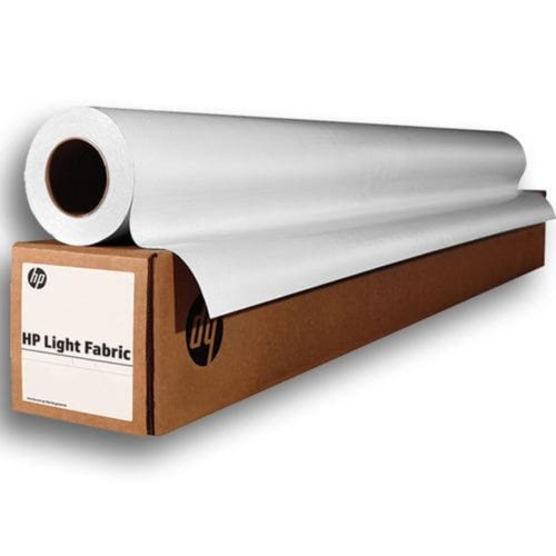 HP Light Fabric white PET 398µm 220g/m2 1067mm x 45.70m Box of 1 roll J7U83A