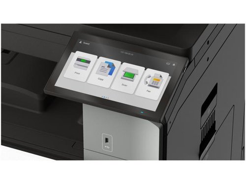 LEX20L8163 | With the new CX951se colour A3 multifunction printer, you get reassuring versatility, exceptional sustainability, and surprising simplicity from such sophisticated technology. Boost your productivity with vivid prints - up to 35 pages per minute. Intuitively navigate the 25 cm colour touchscreen, and save time with single-pass two-sided scanning. Effortlessly create everything your business requires, and custom configure your multifunction printer with interchangeable options tailored to your needs.