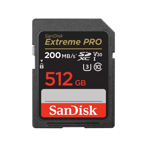 Sandisk Extreme Pro SD UHS-I 512GB SD 250MB SDSDXXJ-512G-GSC