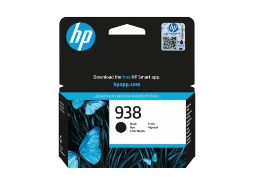 HP 938 Black Original Ink 4S6X8PE
