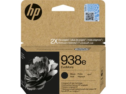 HP 938e EvoMore Black Ink 4S6Y2PE